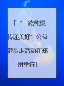“一路纯悦 传递美好”公益健步走活动在郑州举行
