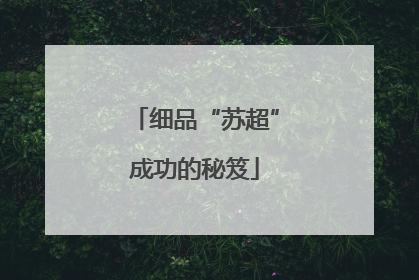 细品“苏超”成功的秘笈