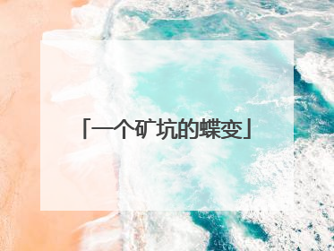 一个矿坑的蝶变