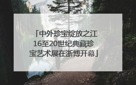 中外珍宝绽放之江 16至20世纪典藏珍宝艺术展在浙博开幕