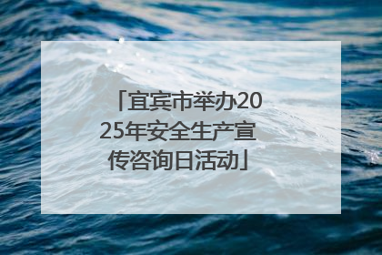宜宾市举办2025年安全生产宣传咨询日活动