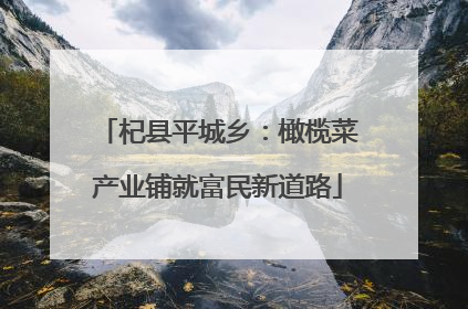 杞县平城乡：橄榄菜产业铺就富民新道路
