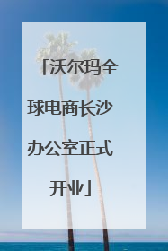 沃尔玛全球电商长沙办公室正式开业