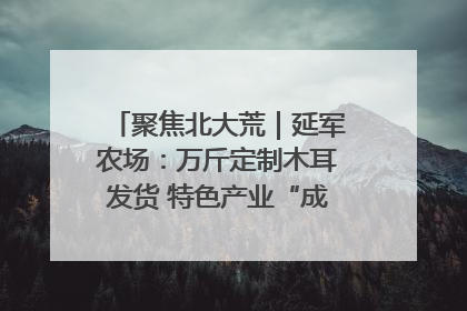 聚焦北大荒｜延军农场：万斤定制木耳发货 特色产业“成绩单”亮眼