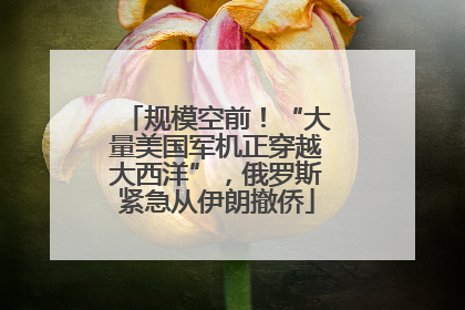 规模空前！“大量美国军机正穿越大西洋”，俄罗斯紧急从伊朗撤侨