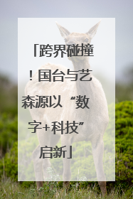跨界碰撞！国台与艺森源以“数字+科技”启新