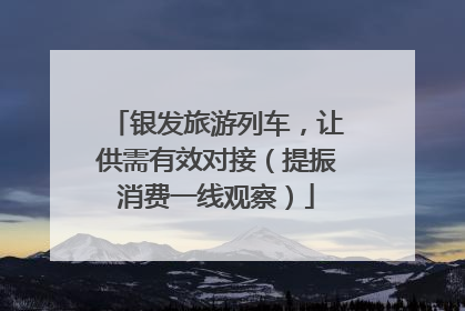 银发旅游列车，让供需有效对接（提振消费一线观察）