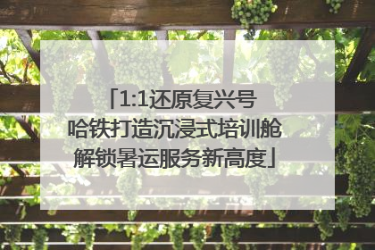 1:1还原复兴号 哈铁打造沉浸式培训舱解锁暑运服务新高度