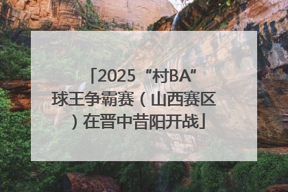 2025“村BA”球王争霸赛（山西赛区）在晋中昔阳开战