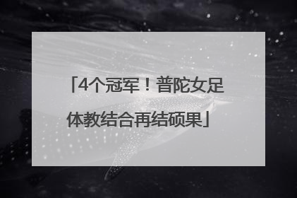 4个冠军！普陀女足体教结合再结硕果